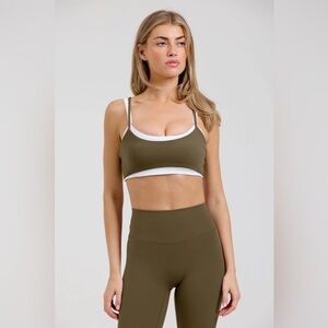 Form Layered Bra in Palm